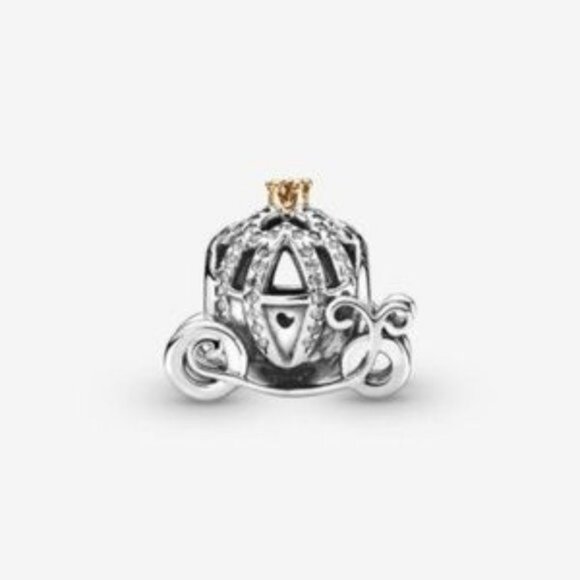 Pandora Cinderella's Pumpkin Coach Charm - Picture 1 of 6
